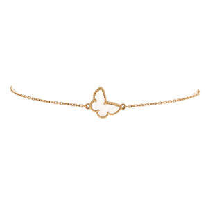 Van Cleef & Arpels Sweet Alhambra Butterfly Bracelet